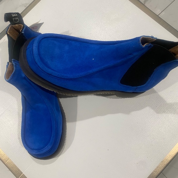 Ladies George Cox Vintage Royal Blue Chelsea Boot UK  Sz US 7 - Picture 6 of 7